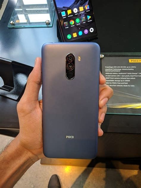 poco f1 hz|Xiaomi POCO F1 Design, Display, Speed, and .